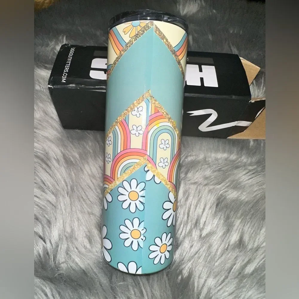 Copy! Brand new in box, 20 oz. Skinny tumbler.